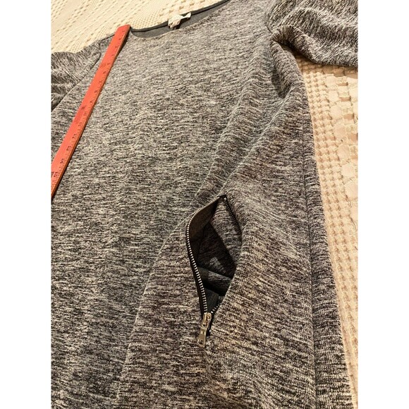 Eliane Rose Womans Gray Dress Size Medium Zipper Slash Pockets  Long Sleeve - Picture 7 of 11